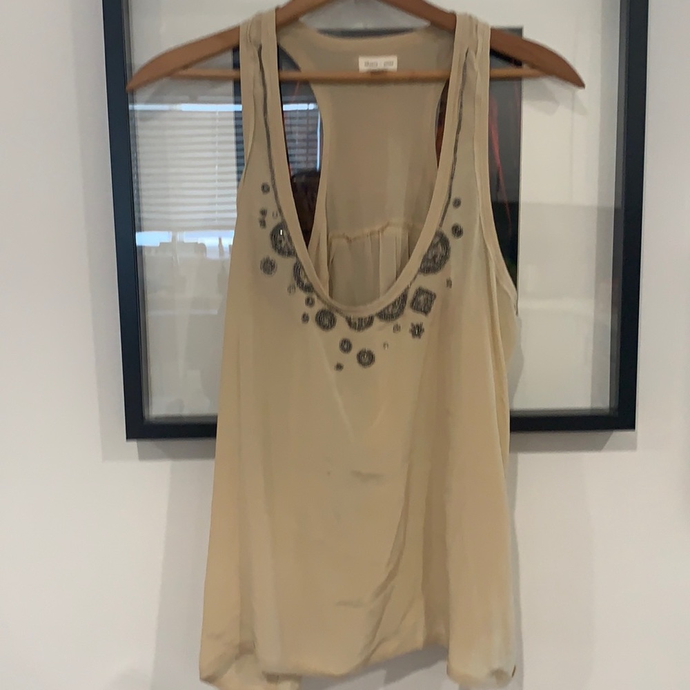 Silence and Noise silk top
